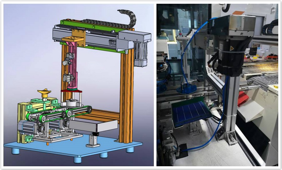 After furnace receiving mechanism 